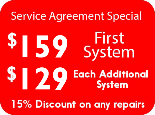 Service Agreement Specials